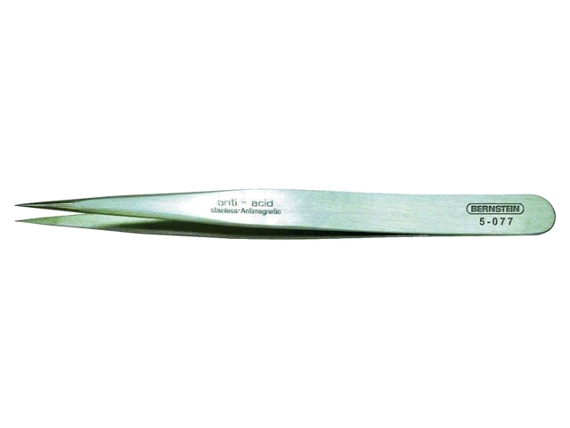 Pincet; 130mm; De vorm van de punt: scherp; universeel Pincet; 130mm; De vorm van de punt: scherp; universeel